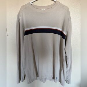 Tan Long Sleeve Old Navy shirt, Size Large